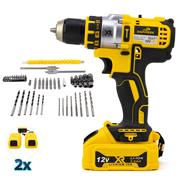 Dawreek 10 MM DW3P Çelik Mandren Vidalama