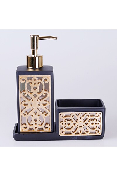 By Selim Sofia Sıvılı Süngerlik Siyah Altın Polyester