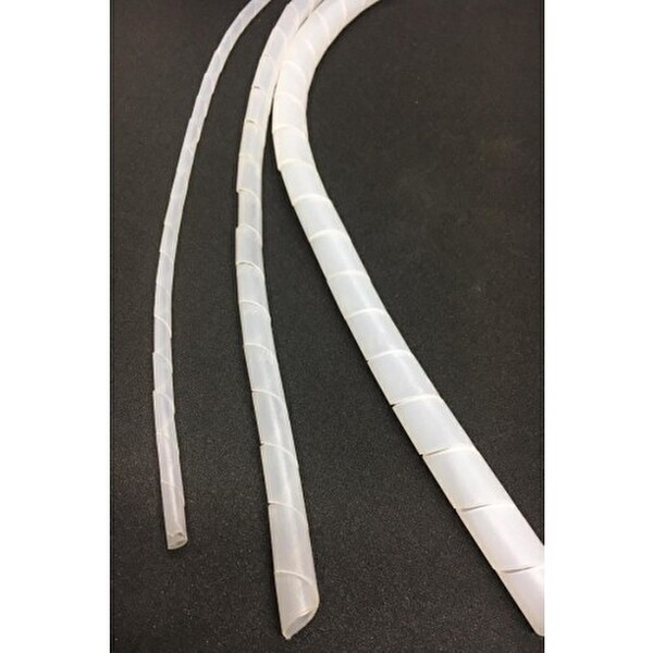 Şahnet Spiralli Şeffaf Kablo Toplayıcı Bilgisayar Kablo Tutucu 16 MM