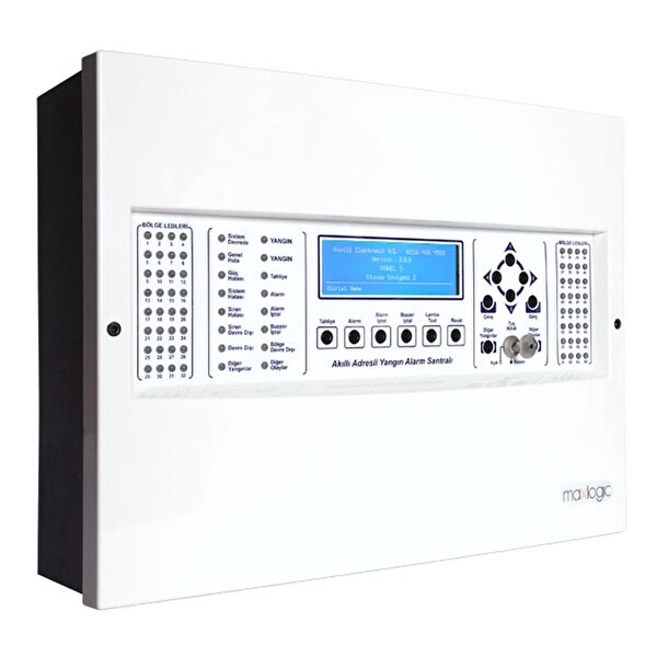 Mavigard ML-4218 8 Bölge 16 Röle Çıkışı Konvansiyonel Gaz Alarm Santrali