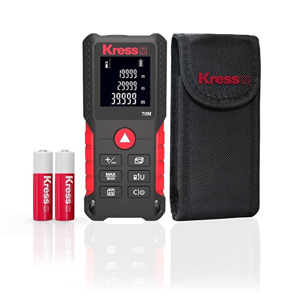 Kress KI201 70 M Profesyonel Çok Fonksiyonlu Lazer Metre