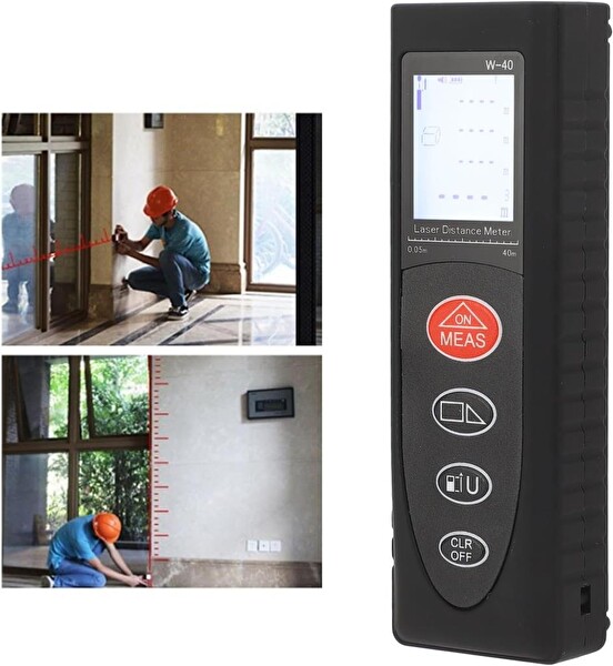 Wellhise W-40 40 Metre Lazer Metre Mesafe Ölçer