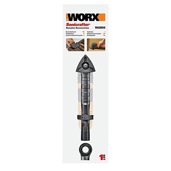 Worx WA2604 Çok Amaçlı Raspalama ve Zımparalama İçin 75 MM Toz Emme Aparatı