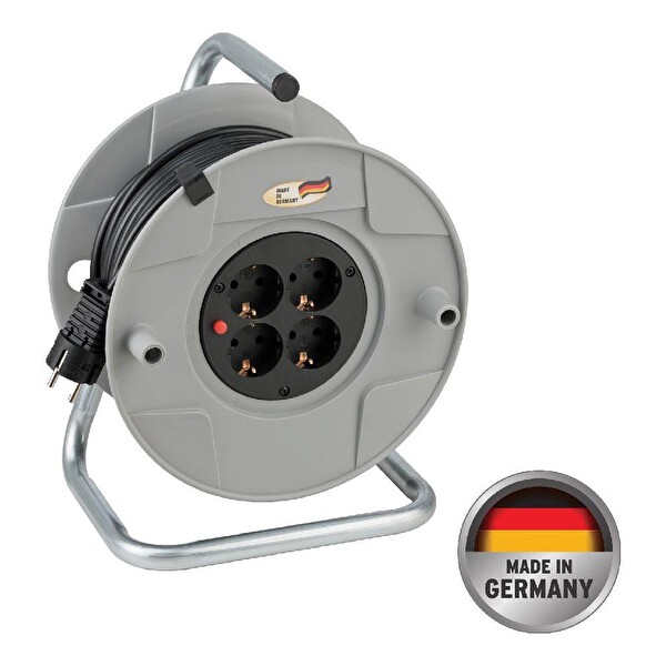 Brennenstuhl Garant Serisi IP20 Lisanslı 16 A Sigorta Şalterli 40 M Makaralı Kablo H05VV-F 3G1.5