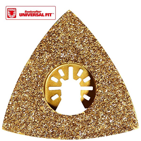 Worx WA4966 Çok Amaçlı Raspalama Makinası İçin 75x75 MM Karbür Kaplama Universal Zımpara Başlığı