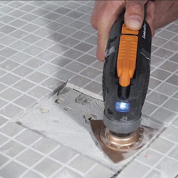 Worx WA4966 Çok Amaçlı Raspalama Makinası İçin 75x75 MM Karbür Kaplama Universal Zımpara Başlığı