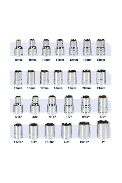 Workpro WP202525 30 Parça 1/2