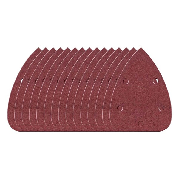 Worx WA2000 140x90 MM 60-80- 120 Kum 15 Parça Cırtlı Universal Mouse Zımpara Kağıdı Seti