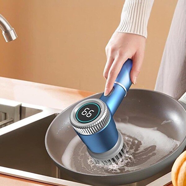 Mioji Mio CB160 Yeni Nesil 2000mAh Çok Amaçlı Temizlik Fırçası - Gri