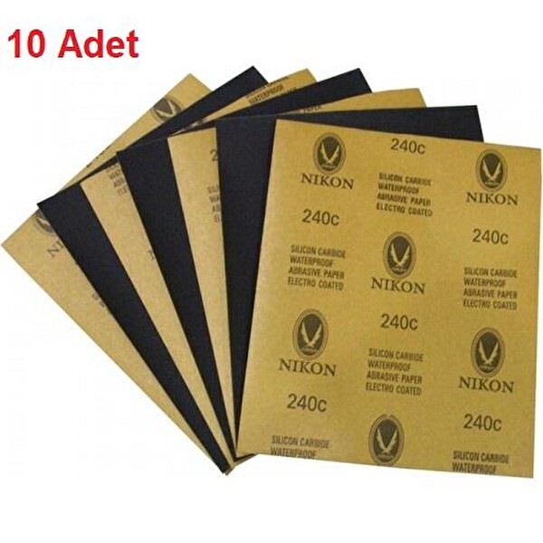 Nikon NS60 Su Zımparası 60 Kum 10 Adet