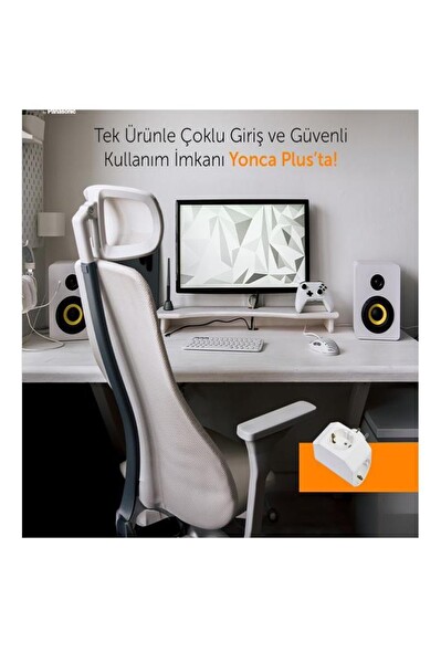 Viko Yonca Plus 3'lü Topraklı Gri Golyat Priz