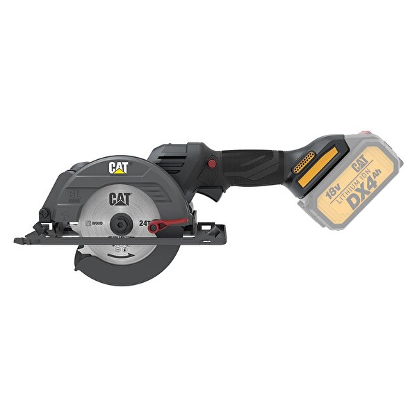 Cat DX5010B 18V 120 MM Kömürsüz Profesyonel Çok Amaçlı Daire Testere (Akü Dahil Değildir)