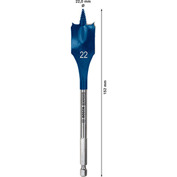 Bosch Expert Self Cut Speed Yaprak Delme Ucu 22 x 152 MM