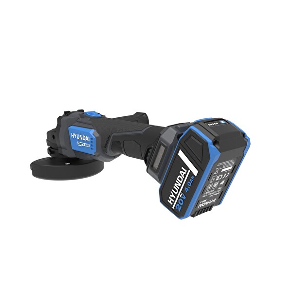 Hyundai AG20X-125FT Akülü Taşlama Kömürsüz 125 MM 1X4Ah