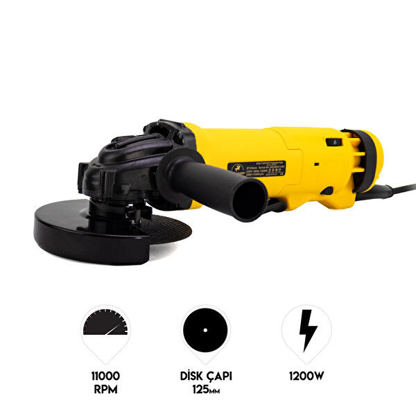 Chelikbei 125MM Avuç Taşlama DWE1200
