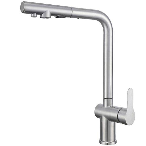 Fleko Riva Inox Spiralli Arıtmalı Mutfak Eviye Bataryası