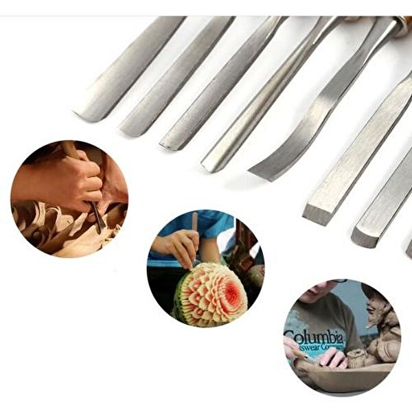 Topshop TH14240 Iskarpela Oymacı Takımı 12 Parça