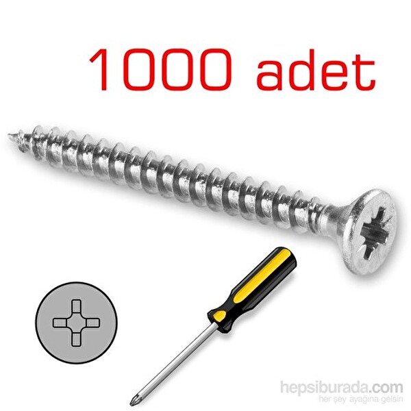 Meridyen Sunta Vidası 4.0x20MM 1000 Adet