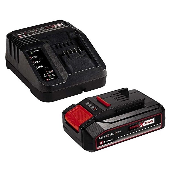 Einhell Power X Change Şarj Cihazı ve Akü 18V 2.5 Ah