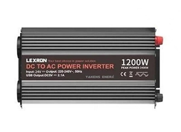 Lexron 1200 W 24V Modifiye Sinüs İnverter