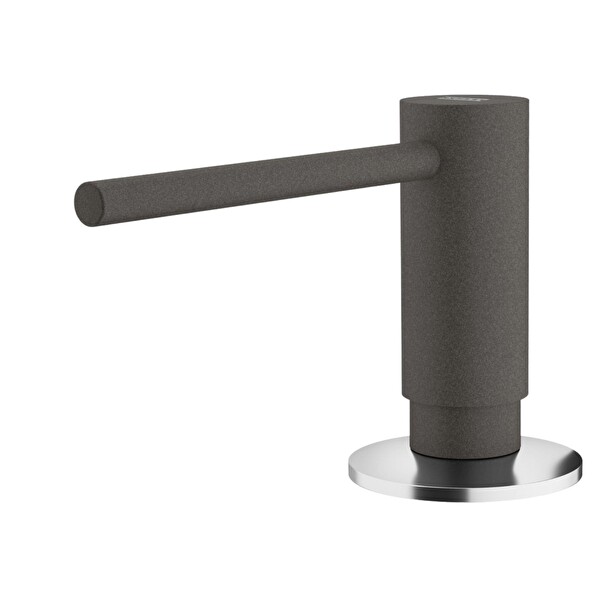 Franke Maris MRG 110-72 Granit Eviye - Active Plus Doccia 2.0 Armatür - Sıvı Sabunluk Üçlü Set Slate Gri