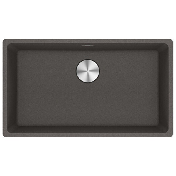 Franke Maris MRG 110-72 Granit Eviye - Active Plus Doccia 2.0 Armatür - Sıvı Sabunluk Üçlü Set Slate Gri