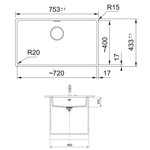 Franke Maris MRG 110-72 Granit Eviye - Active Plus Doccia 2.0 Armatür - Sıvı Sabunluk Üçlü Set Slate Gri