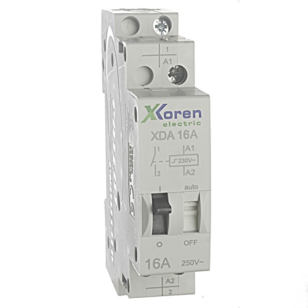Xkoren 1 Kutup 16A 230V AC 1NO Darbe Akım Anahtarı