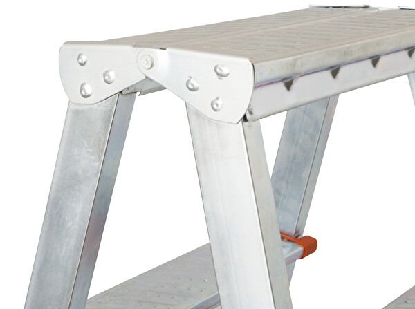 Asvera Elmas Serisi 5+5 Basamaklı Çift Taraflı Galvanizli Profil Merdiven