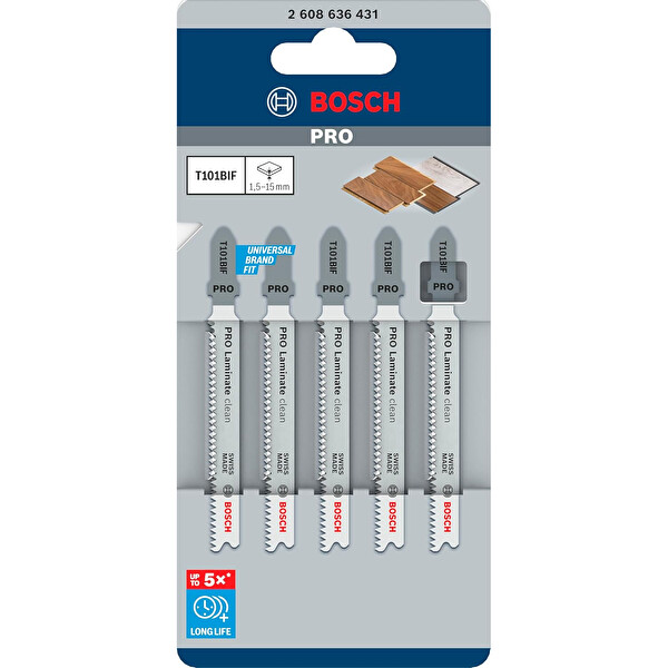 Bosch T 101 BIF Special For Laminate 5'li