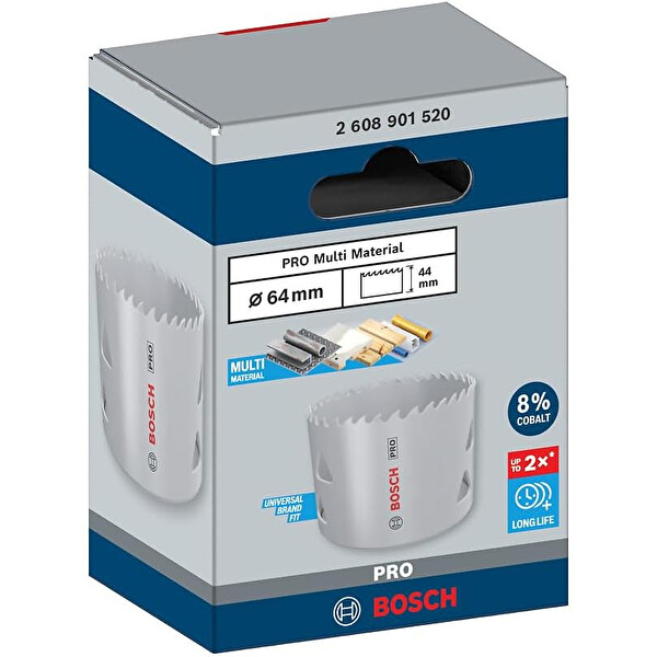 Bosch Pro Multi Material Delik Açma Testeresi 64 MM
