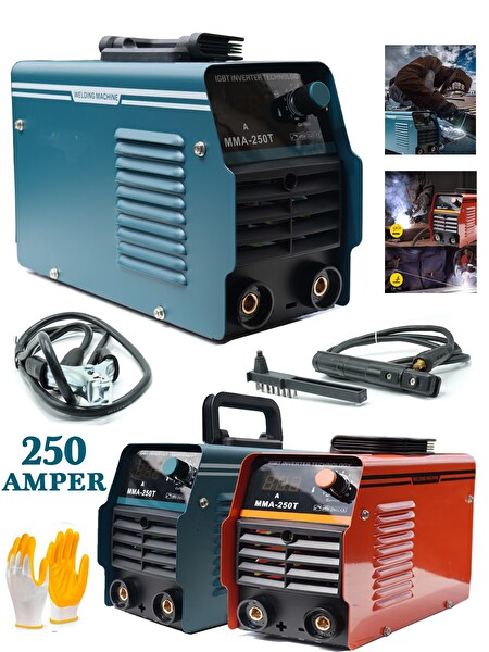 Rowermax MMA-250T Pro-ST Copperx Çift Kartlı 250 Amper İnvertör Kaynak Makinası