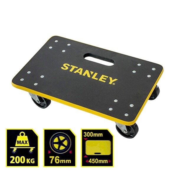 Stanley MS572 200 KG 45x30 CM Dört Tekerli Yük ve Paket Taşıma Arabası