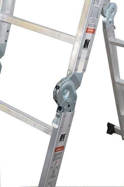 Asvera Elmas Serisi 370 CM Çok Amaçlı Alüminyum Merdiven