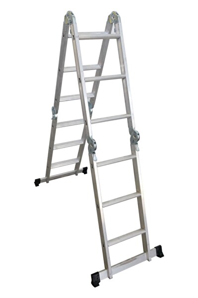 Asvera Elmas Serisi 580 CM Çok Amaçlı Alüminyum Merdiven