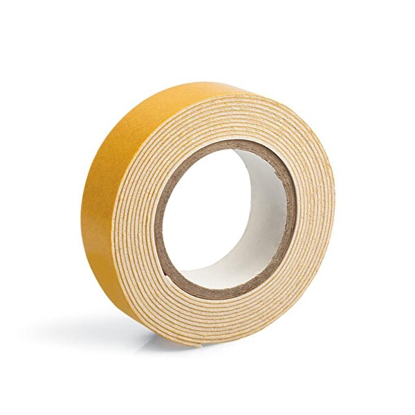 Gürçay Hırdavat Çift Taraflı Köpük Bant 17MM 25 Metre