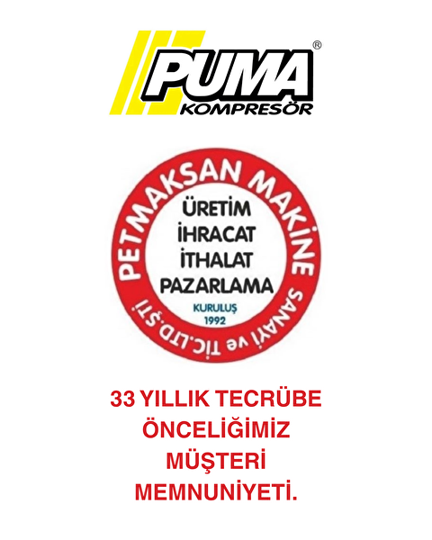 Puma 9 L Yağsız Kompresör