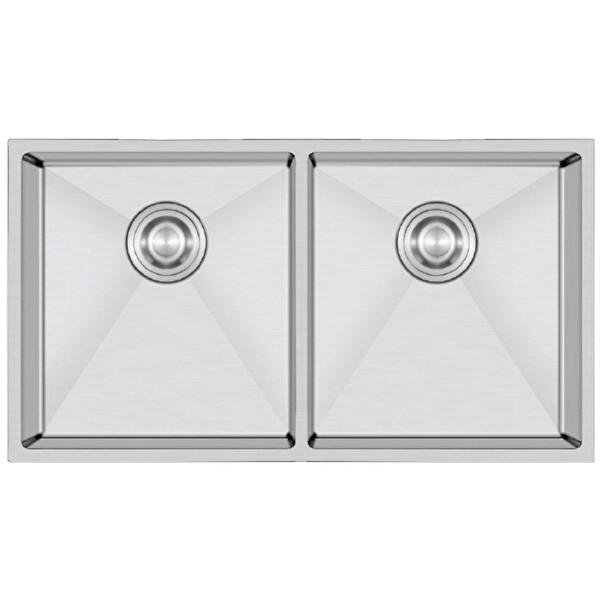 Crauf Stella 4580 PVD Inox 2 Gözlü Paslanmaz Çelik Mutfak Eviyesi