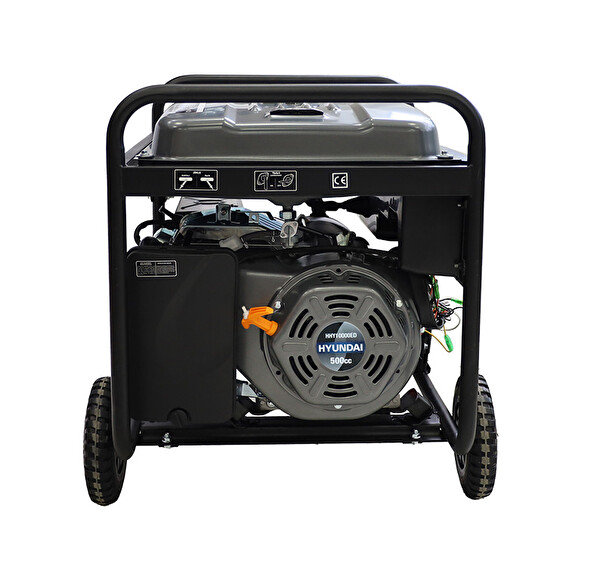 Hyundai HHY10000ED 8000W 220V / 380V Çift Voltaj Sessiz ve Güçlü Benzinli Jeneratör