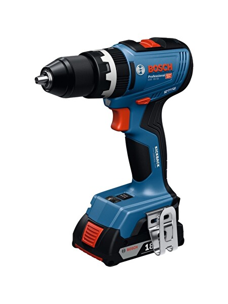 Bosch GSB 18V-65 Akülü 2 x 2.0AH Çift Akülü Darbeli Matkap
