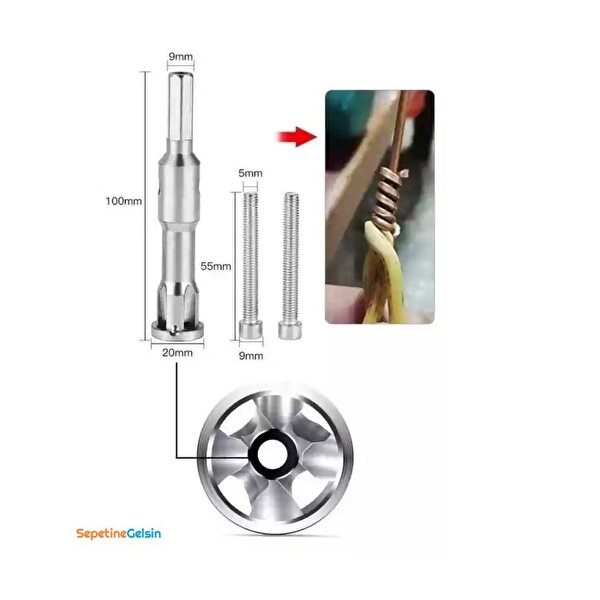 Sepetinegelsin El Matkabı Tel Kablo Soyma Sarma Birleştirme Bağlama Aparatı