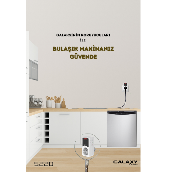 Galaxy Energy S220 Voltaj Koruyucu Priz