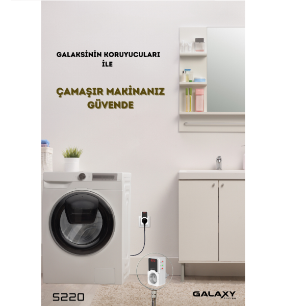 Galaxy Energy S220 Voltaj Koruyucu Priz