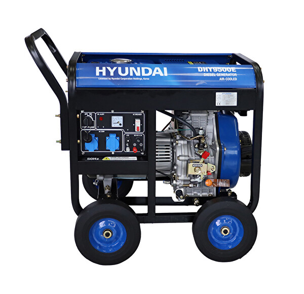 Hyundai DHY9500E Dizel Jeneratör 7.5 kVA Yüksek Performanslı ve Dayanıklı