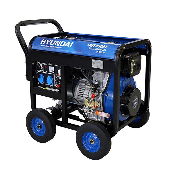 Hyundai DHY9500E Dizel Jeneratör 7.5 kVA Yüksek Performanslı ve Dayanıklı
