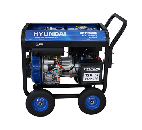 Hyundai DHY9500E Dizel Jeneratör 7.5 kVA Yüksek Performanslı ve Dayanıklı