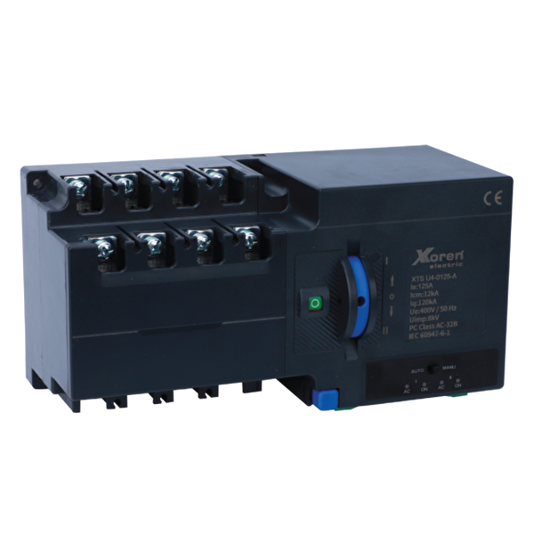 Xkoren 400A 4 Kutup Tam Otomatik Kompakt Minimal Tasarım Otomatik Transfer Şalteri