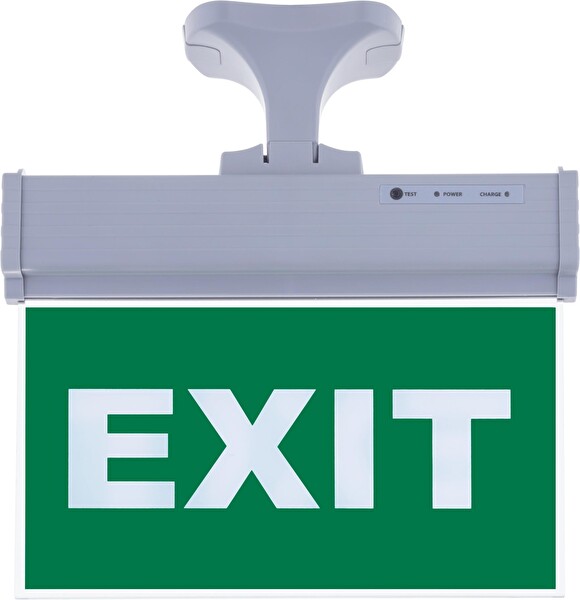 Evimdeyokyok SG071-D1 Çift Yönlü Acil Yönlendirme Armatürü Askı Aparatlı Exit