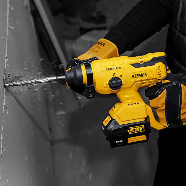Rtrmax RTX2095 Şarjlı ElektroPnömatik Kırıcı Delici