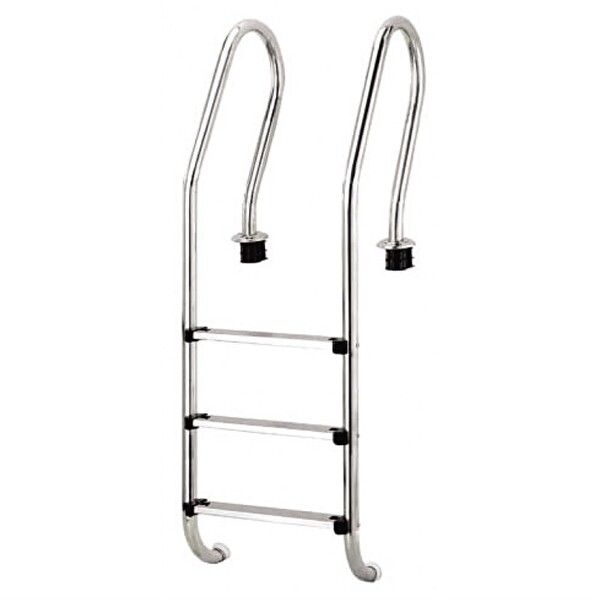 Bengi Ticaret 12806 304 Kalite Paslanmaz Çelik CNC Kesimli 3 Basamaklı Havuz Merdiveni